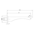 Излив для ванны Lemark (LM5881CW) LM5881CW