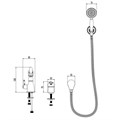 Смеситель для ванны и душа Lemark Villa (LM4847C) LM4847C
