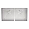 Кухонная мойка Lemark PRORAN 900 прямоугольная с двумя чашами из нержавеющей стали цвет: сталь (9937137) 9937137