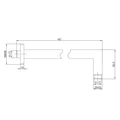 Держатель для верхнего душа Lemark (LM5887C) LM5887C