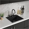Кухонная мойка Lemark HANKA 570 врезная прямоугольная из кварцгранита цвет: Бежевый (9910014) 9910014