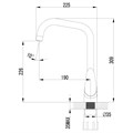 Смеситель для кухонной мойки Lemark Pramen (LM3355C) LM3355C
