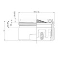 Аэратор Lemark NEOPERL PERLATOR HONEYCOMB LAMINAR, M24, внутренний, ламинарный поток (NP13304-BL) NP13304-BL