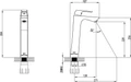Смеситель для раковины Lemark Unit (LM4509C) LM4509C