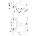 Смеситель для ванны Lemark Omega (LM3102C) LM3102C