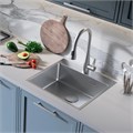Кухонная мойка Lemark JANGA 540 прямоугольная из нержавеющей стали цвет: сталь (9937109) 9937109