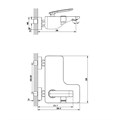 Смеситель Lemark Bellario для ванны (LM6802C) LM6802C