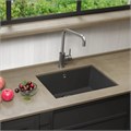 Кухонная мойка Lemark SINARA 540-U подстольного монтажа из кварцгранита цвет: Грей (9910075) 9910075