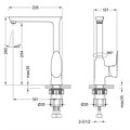 Смеситель для кухонной мойки Lemark Nero (LM0205C) LM0205C