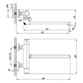 Смеситель для ванны Lemark Yeti (LM7834C) LM7834C