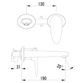 Смеситель для раковины Lemark Status (LM4426C) LM4426C