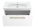 Тумба под раковину Brevita Alicante 80 подвесная (белая) ALI-09080-0101Я