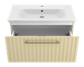 Тумба под раковину Brevita Alicante 80 подвесная (капучино) ALI-09080-4601Я