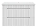 Тумба под раковину Brevita Ariana 80 подвесная (белая) ARI-01080-0742Я