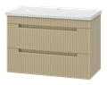 Тумба под раковину Brevita Ariana 80 подвесная (капучино) ARI-01080-03062Я