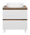 Тумба под раковину Brevita Dakota 70 (белая) DAK-07070-19/01-2Я