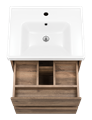 Тумба под раковину Brevita Dallas 60 подвесная DAL-01060-074П
