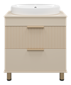 Тумба под раковину Brevita Enfida 70 (бежевая) ENF-06070-0342Я