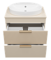 Тумба под раковину Brevita Enfida 70 (бежевая) ENF-06070-0342Я