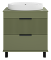 Тумба под раковину Brevita Enfida 70 (зеленая) ENF-06070-0842Я