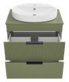 Тумба под раковину Brevita Enfida 70 (зеленая) ENF-06070-0842Я