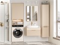 Шкаф Brevita Enfida 60 над стиральной машиной подвесной (бежевый) ENF-08060-031