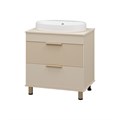 Комплект Enfida 70 бежевая напольная тумба с раковиной УТ000015614