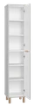 Шкаф - пенал Brevita Risacca Crema 35 универсальный RIS-05035-034П