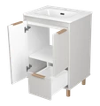 Тумба под раковину Brevita Risacca Crema 60 RIS-06060-0342Я