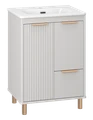Тумба под раковину Brevita Risacca Crema 60 RIS-06060-0342Я