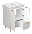 Тумба под раковину Brevita Risacca Crema 60 RIS-06060-0342Я