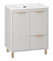 Тумба под раковину Brevita Risacca Crema 70 RIS-06070-0342Я