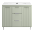 Тумба под раковину Brevita Risacca Pistachio 100 RIS-06100-0842Я