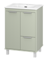 Тумба под раковину Brevita Risacca Pistachio 60 RIS-06060-0842Я