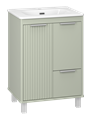 Тумба под раковину Brevita Risacca Pistachio 60 RIS-06060-0842Я