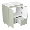 Тумба под раковину Brevita Risacca Pistachio 70 RIS-06070-0842Я