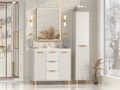 Комплект Risacca Crema 90 напольная тумба с раковиной УТ000025681