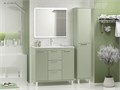 Комплект Risacca Pistachio 90 напольная тумба с раковиной УТ000026421