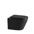 Унитаз подвесной IBERICA BLANCA BILBAO Tornado черный/белый (IB.BLB.234.2B1) IB.BLB.234.2B1