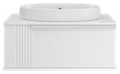 Тумба под раковину Brevita Savoy 80 подвесная (белая) SAV-09080-0101Я