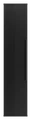 Шкаф - пенал Brevita Savoy 35 подвесной универсальный (черный) SAV-05035-030