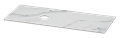 Столешница Brevita Pallisandro 120 (серая) PA01-120