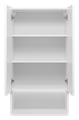 Шкаф Brevita Vega 60 над стиральной машиной подвесной (белый) VEG-08060-011