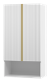 Шкаф Brevita Vega 60 над стиральной машиной подвесной (белый) VEG-08060-011
