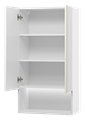 Шкаф Brevita Vega 60 над стиральной машиной подвесной (белый) VEG-08060-011