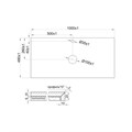Комплект Shanel подвесной 100 белая глянцевая эмаль УТ000023185
