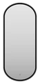 Зеркало Brevita Saturn 500x1150 (черное) SAT-Dro1-050-black