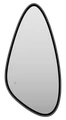 Зеркало Brevita Venus 600x1200 (черное) VEN-Var-060-black