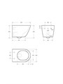 Унитаз подвесной с сиденьем. функцией биде. без смесителя BelBagno MARINO BB7026CH-TOR-BFS/SC BB7026CH-TOR-BFS/SC