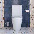 Унитаз-компакт безободковый с сиденьем и  смывом TORNADO BelBagno FLAY-TOR BB2149CP-TOR/SC 0231911044